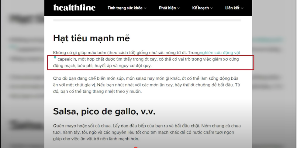 Mỡ máu cao nên ăn gì Ớt