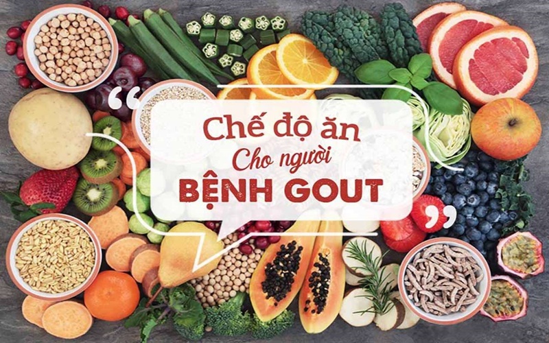 Chế độ ăn phù hợp giúp người bị gout kiểm soát acid uric