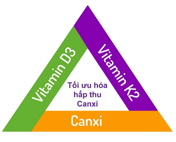 Canxi kết hợp D3 K2 giúp giảm tê tay hiệu quả
