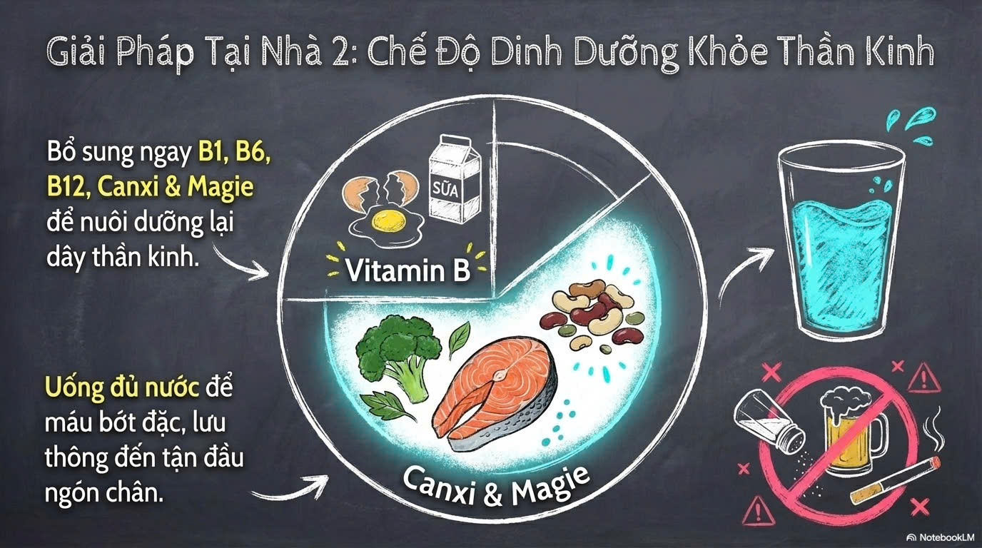 chế độ dinh dưỡng khỏe thần kinh 