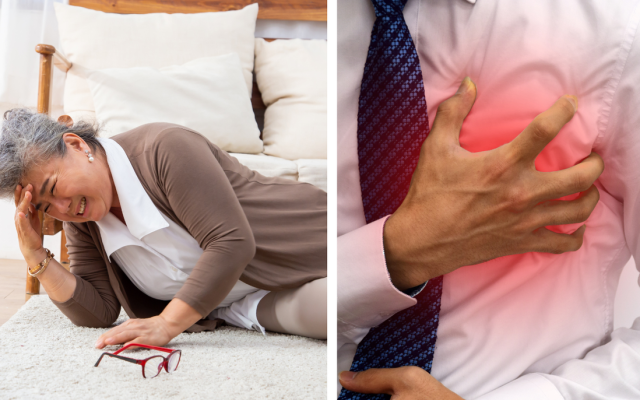 Đột quỵ có thể bắt nguồn từ mỡ máu cao huyết áp cao và tiểu đường