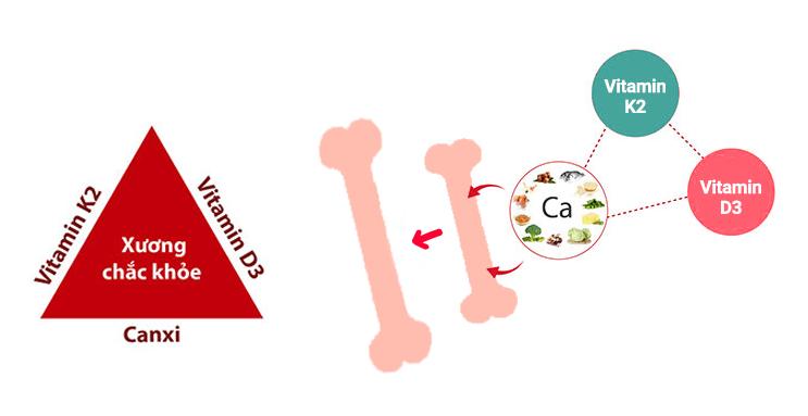 CANXI - VITAMIN D3 - VITAMIN K2