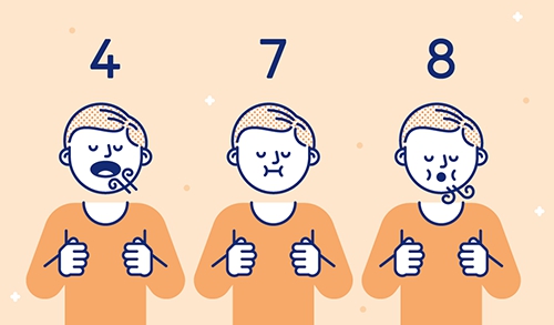 bài tập thở 4-7-8 hỗ trợ người khó vào giấc ngủ