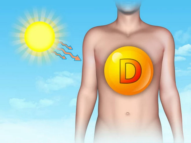Tắm nắng giúp tạo ra vitamin D